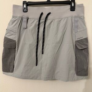 Lululemon Athletica Light Gray Mini Skirt